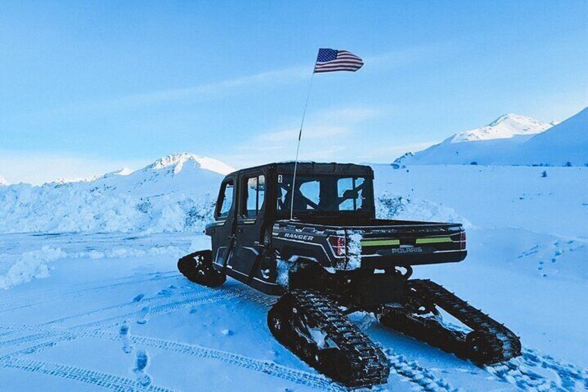 Heated and Enclosed ATV Tour in Alaska. Open All Year Round 