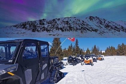 Heated and Enclosed Snow ATV Tour in Alaska Open All Year Round