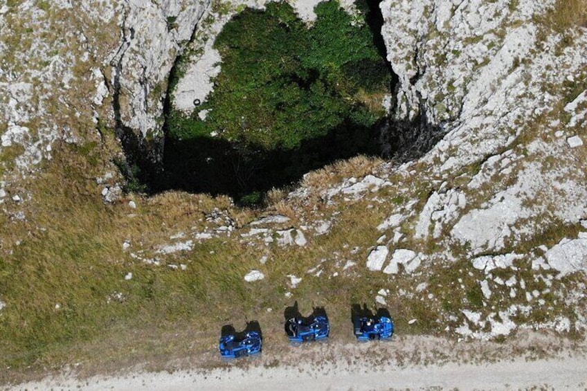 From Split: Small group ATV ride in Dinara NP 