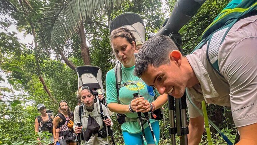 EcoHike experience through the jungle, mountains and hidden beach