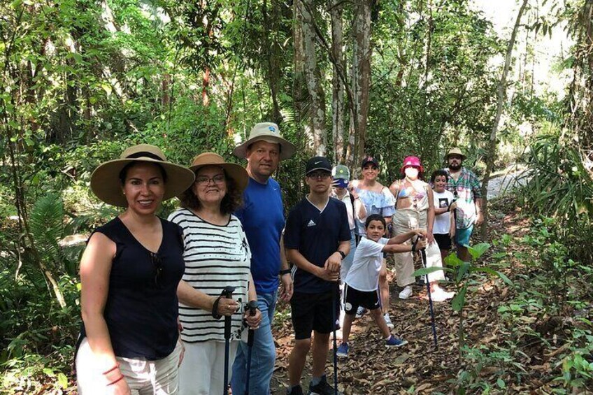 EcoHike experience through the jungle, mountains and hidden beach