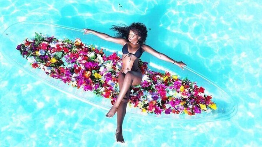 Clear Kayak Photoshoot in Turks and Caicos Islands Providenciales