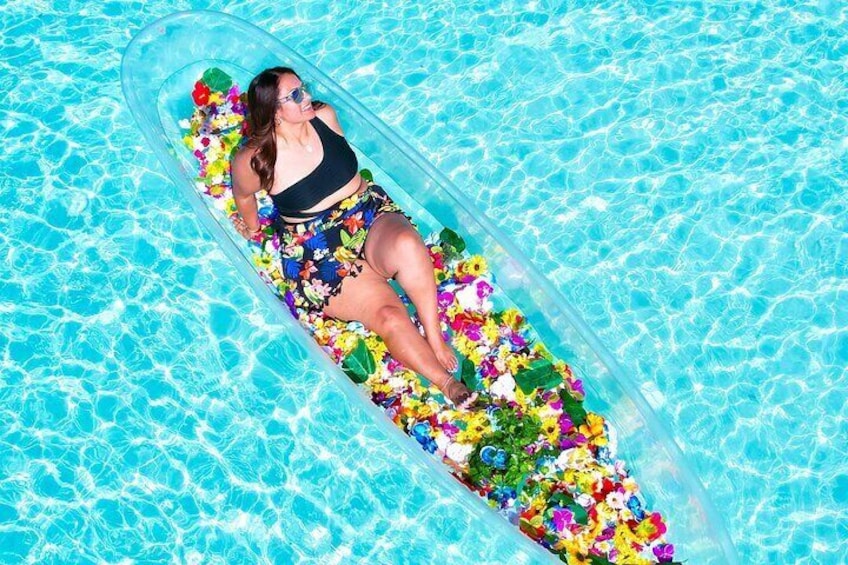 Clear Kayak Photoshoot in Turks and Caicos Islands