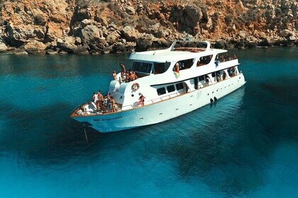 LUXURY DAY YACHT CRUISE | Protaras | TURTLES | BBQ Lunch