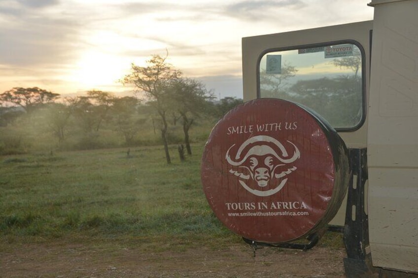 Sunrise in Serengeti