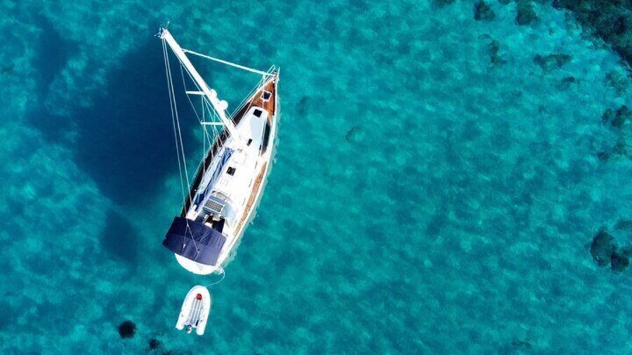 Full-Day Private Sailboat Tour of Ibiza and Formentera