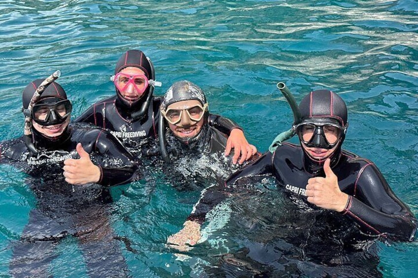 Amalfi Coast Snorkeling Experience with Freediving Instructor