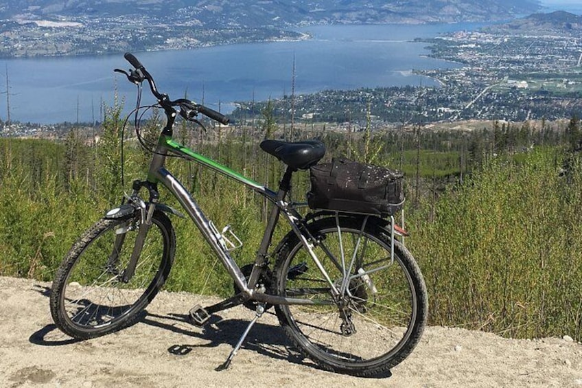 Bicyle Tour on Historical Kettle Valley Railway from Myra Canyon to Penticton