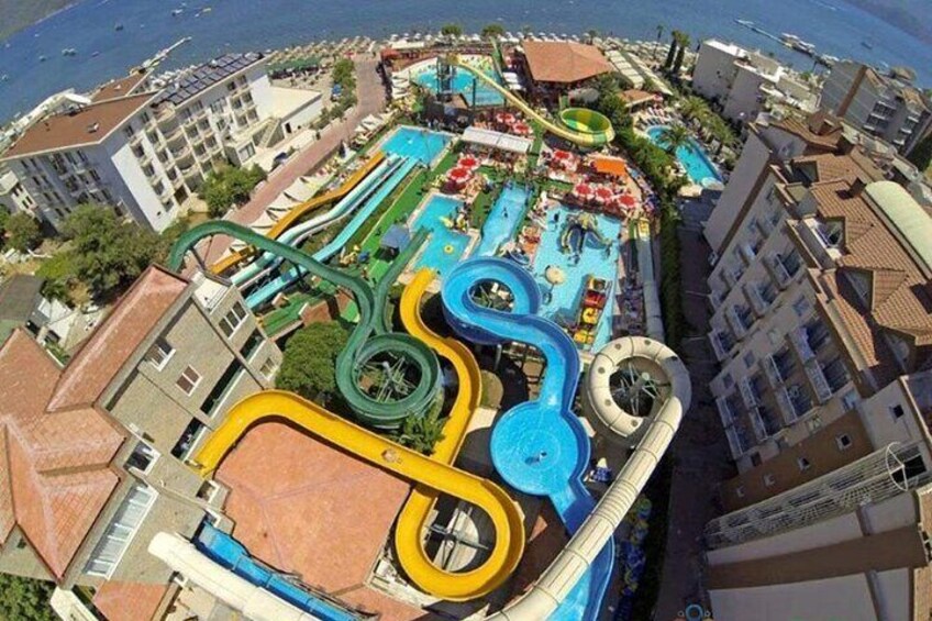 Marmaris Atlantis Water Park With Free Transfer and Entry Ticket