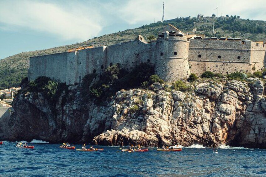 Dubrovnik Sea Kayaking Sunset Paddle