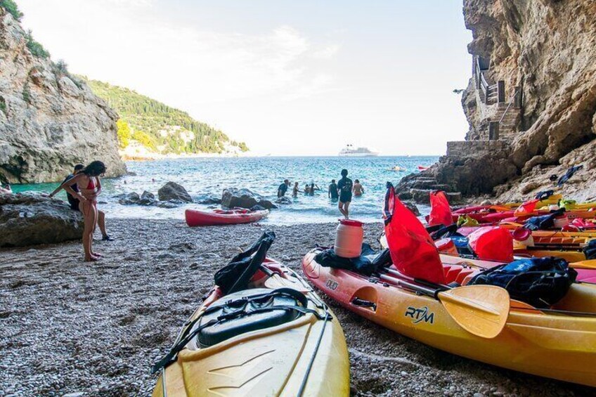 Dubrovnik Sea Kayaking Sunset Paddle