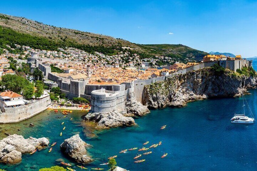 Dubrovnik Sea Kayaking Sunset Paddle
