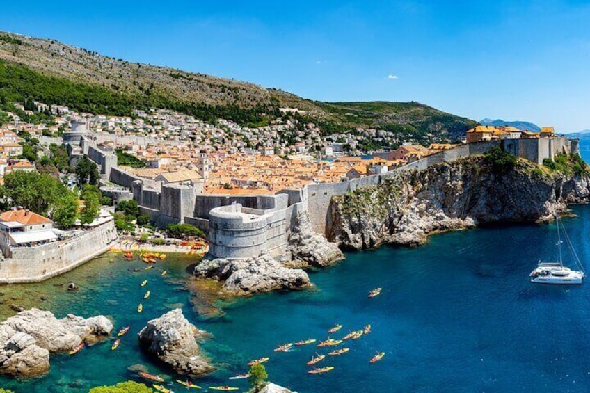 Dubrovnik Sea Kayaking Sunset Paddle