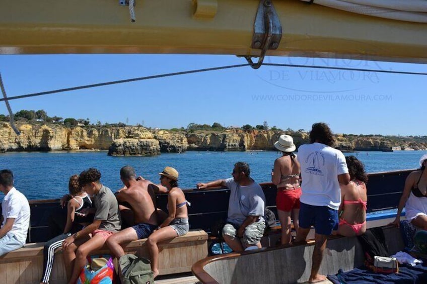 View of the Algarve coast