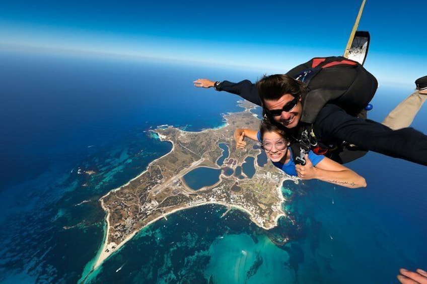 Rottnest Skydive + Perth Barrack St Ferry package