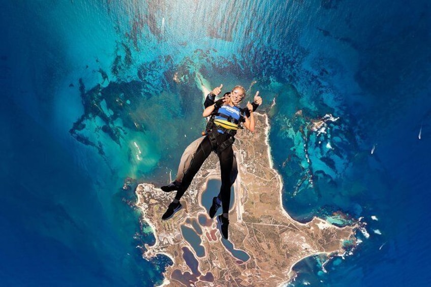 Rottnest Skydive + Perth Barrack St Ferry package