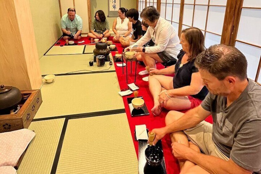 Tea Ceremony in Osaka share plan