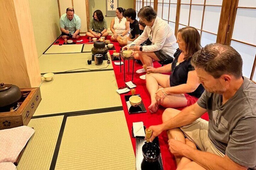 Tea Ceremony in Osaka share plan