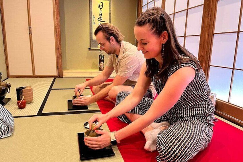 Tea Ceremony in Osaka share plan