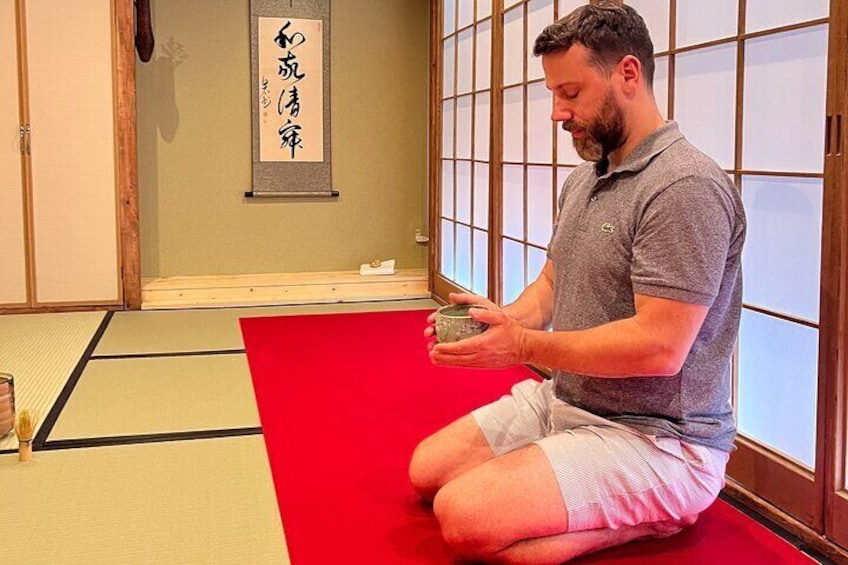 Tea Ceremony in Osaka share plan