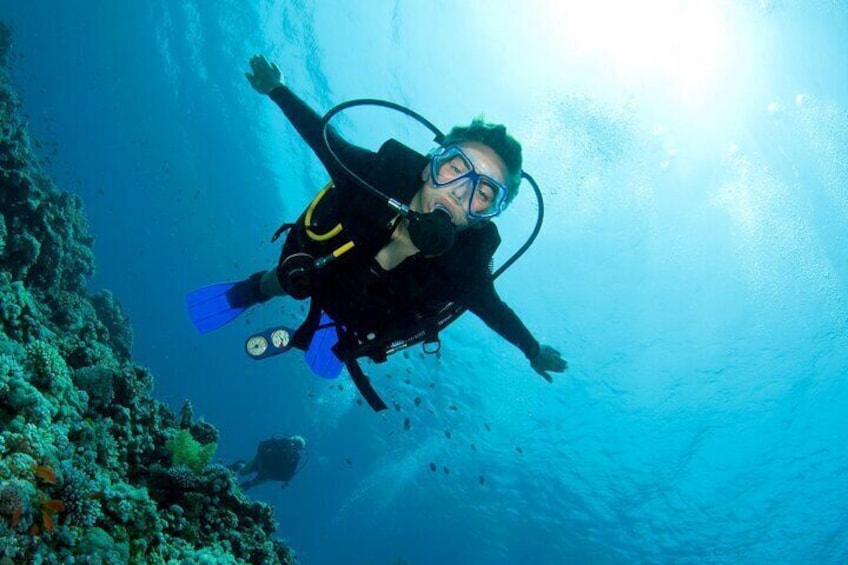 Half day boat diving experience in Kos Greece