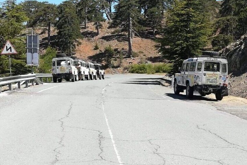 Full Day Troodos Guided Safari Tour with Pick Up