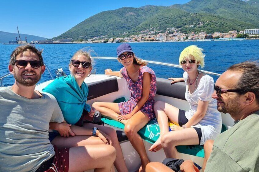 Friends on Group Tour 