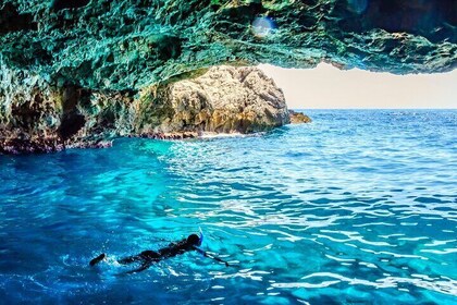 Kotor Bay and Blue Cave Ticket Tour with Complimentary Drinks