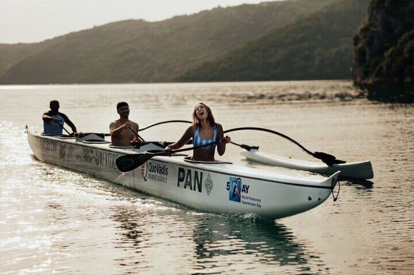  Lim Bay Outrigger Canoe Tour