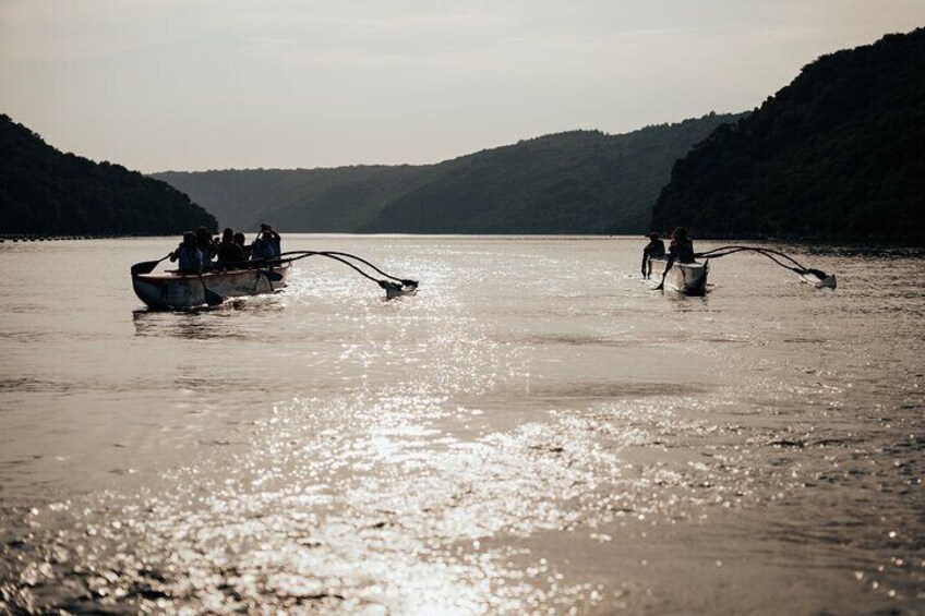 Lim Bay Outrigger Canoe Tour