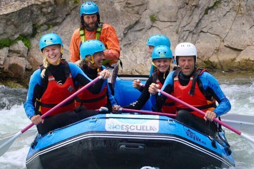 Rafting in the Pyrenees