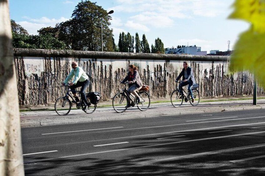 Ride along the former Wall