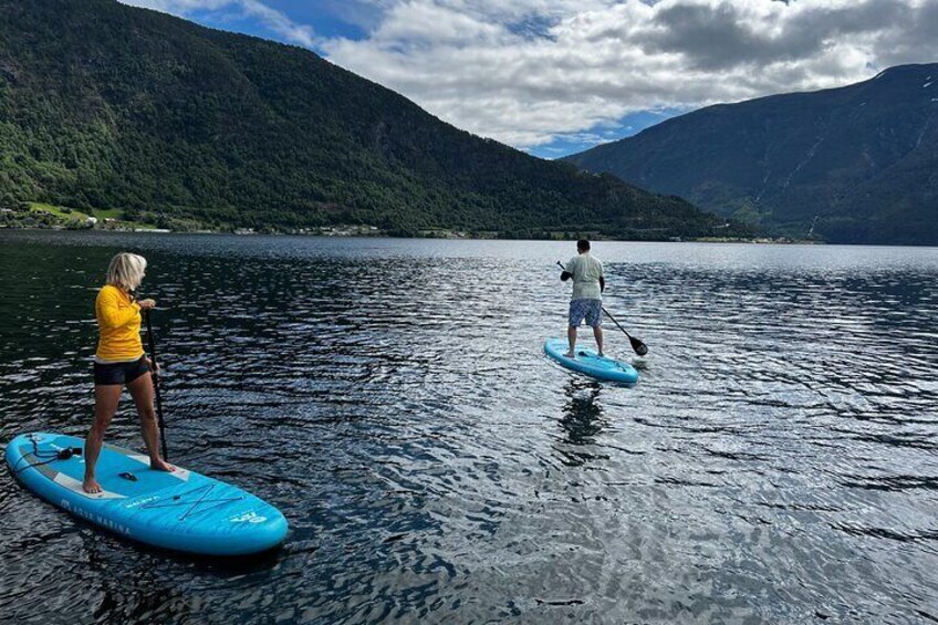 Renting SUP boards (paddle boards)