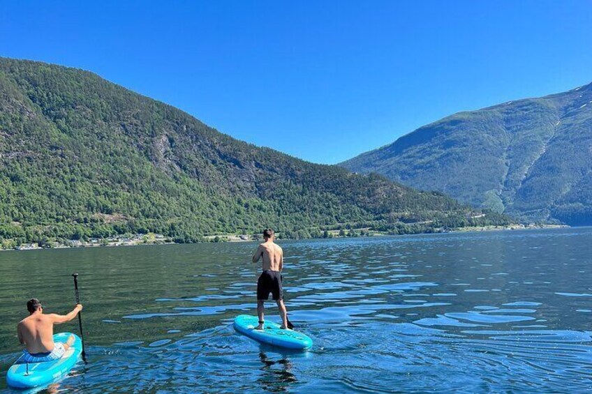 Renting SUP boards (paddle boards)