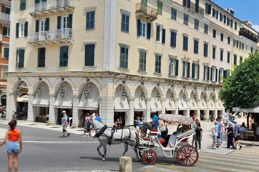 Corfu Old Town - Liston