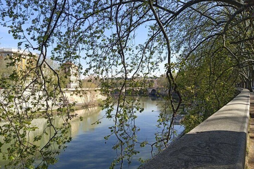 Tiber River in Rome