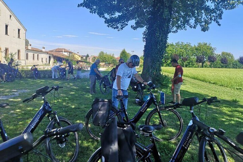 Self Guided E-Bike Tour among the Palladian Villas of Vicenza