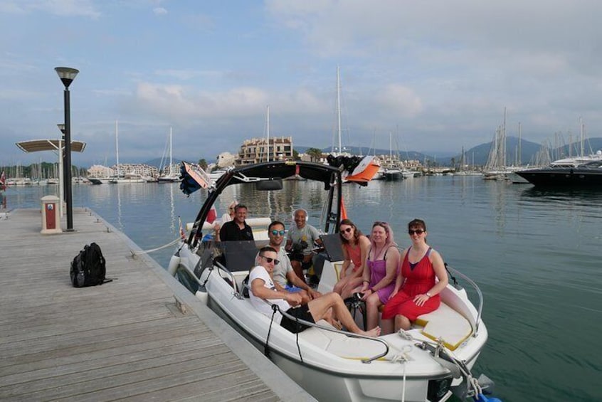 Private Boat Charter in the Bay of St Tropez