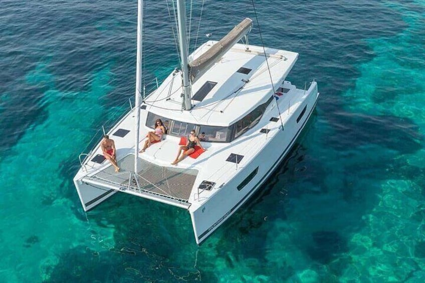 Luxury Catamaran Tour with Freshly made Tapas & OpenBar Max 10-12