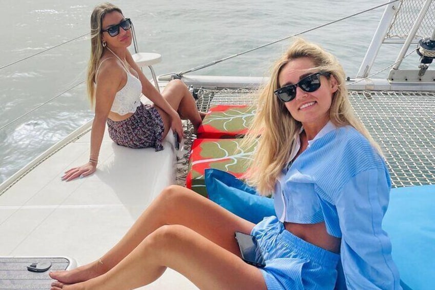 Luxury Catamaran Tour with Freshly made Tapas & OpenBar Max 10-12