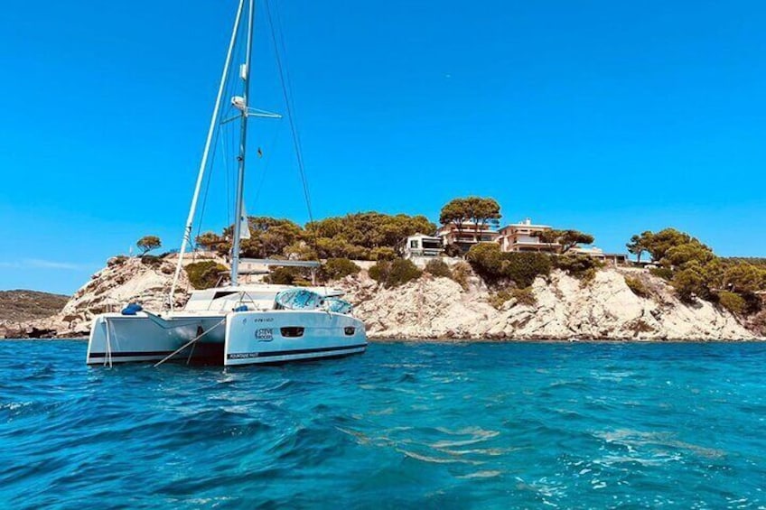 Luxury Catamaran sailing with welcome Drinks Tapas Max10-12Person