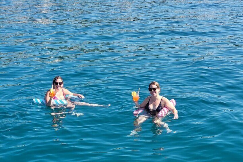 Luxury Catamaran Tour with Freshly made Tapas & OpenBar Max 10-12
