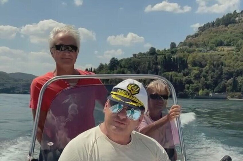 4 Hours Private Boat Tour in Lake Como with Captain