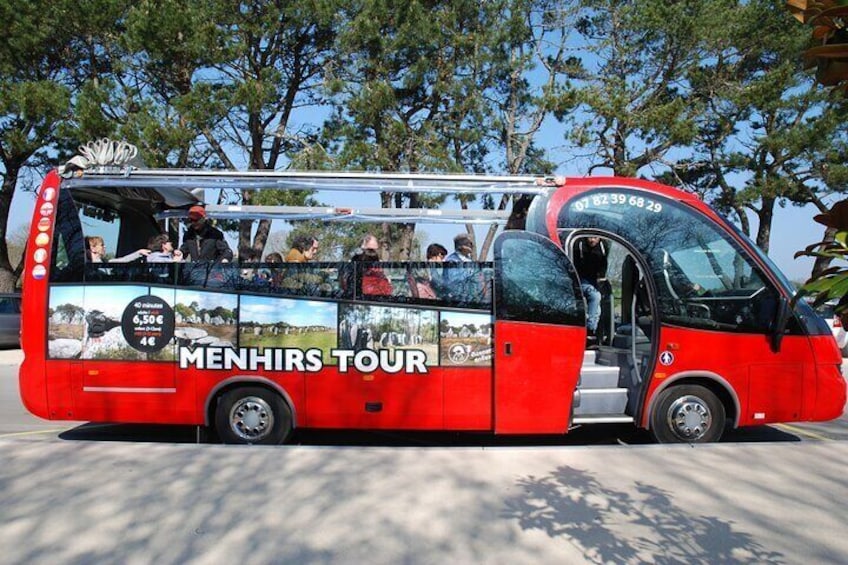 panoramic cabriolet the menhirs tour