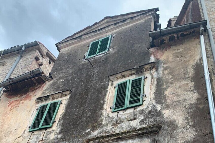 Kotor old houses