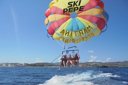 Parasailing in Ibiza with HD Video Option