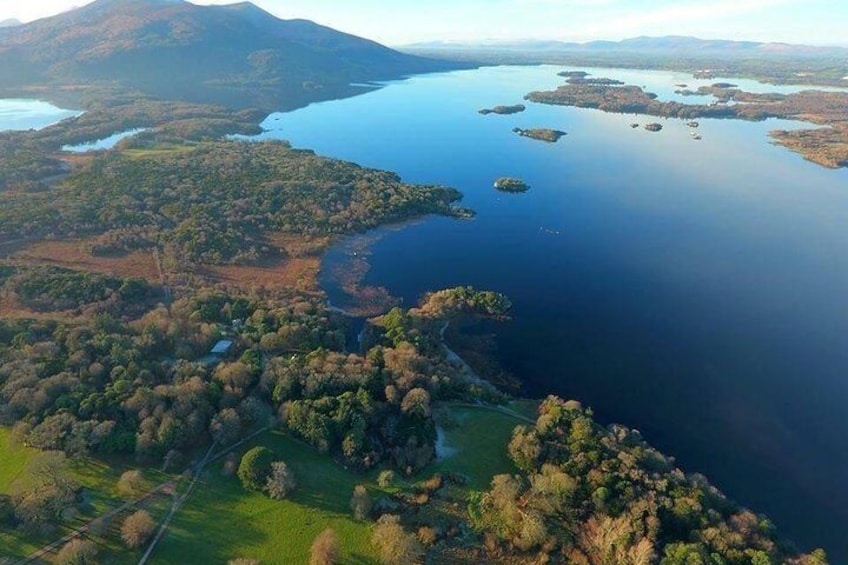 Innisfallen Island - Enjoy the scenery & history of the Lakes of Killarney.