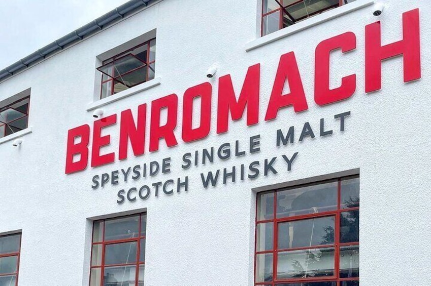 Benromach, small and independent. Great place to stop. 