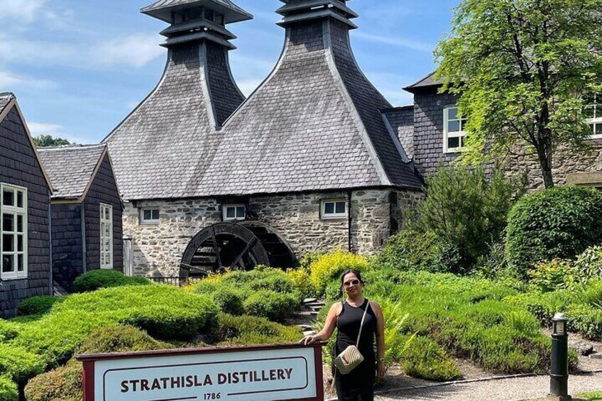 Lovely StrathIsla distillery 