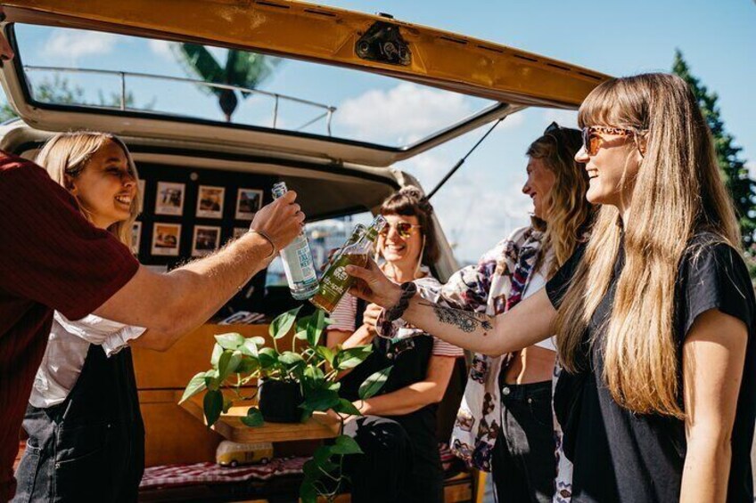 Stop at the Bulli bar with regional drinks.